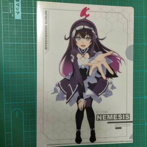 限定 非売品 付録 インフィニット・デンドログラム B5 クリアファイル ネメシス NEMESIS Infinite Dendrogram clear folder document File