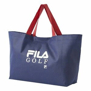 ●送料390円可能商品 フィラ ゴルフ FILA GOLF 新品 不織布バッグ トートバッグ ショッパーバッグ BAG バッグ 紺 [782101NV1N]一 六★QWER