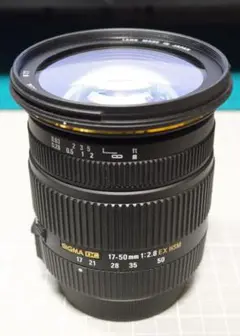 【中古・新同品】SIGMA 17-50mm F2.8 EX DC（KA）♯018