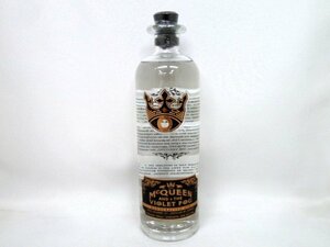 N【大関質店】 古酒未開栓 McQUEEN AND THE VIOLET FOG マックィーン＆ザ・バイオレット・フォグ GIN ジン 700ml/40%