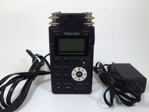 【通電OK】 TASCAM タスカム DR-100　リニア PCMレコーダー　ボイスレコーダー　G241101412