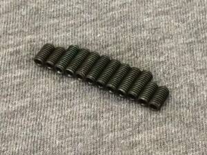 SMC Saddle Height Screws Black Set (12)/弦高イモネジ 黒 M3(8mm×8 6mm×4）日本全国送料無料！