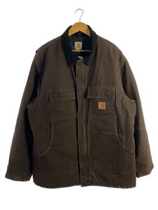 Carhartt◆カバーオール/XL/コットン/BRW/C26 DKB