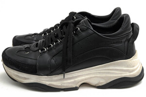 DSQUARED2 ディースクエアード ローカットスニーカー Bumpy 551 sneakers 牛革 カーフ ダッドスニーカー