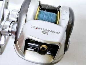 DAIWA チームダイワ TEAMDAIWA-X 103Hi ハイスピード6.3 リール 釣具