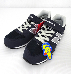 美品！ new balance ニューバランス KV996CKY 23cm スニーカー ベルクロ キッズ 子ども