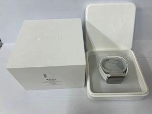 【54475.1101K】☆開封済み未使用品☆ Apple Watch 38mm MJ302J/A A1533 スポーツバンド ホワイト アップルウォッチ