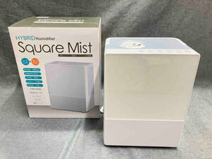 【1円スタート】Three-up Square Mist HFT-1725 [湿度コントロール機能付]ハイブリッド加湿器(▲ゆ22-06-09)