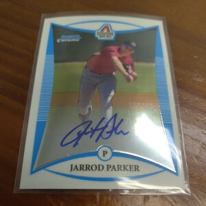 2008 bowmandraft jarrodparker autograph