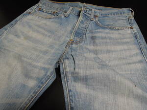 ty3 リーバイス Levis501ストレートライトユーズド加工 w31