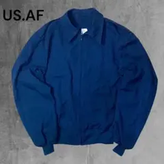 90s USAF ライトウェイトジャケット 米軍実物 ネイビー ウール