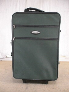 W4544　Trade Winds　緑　鍵付　スーツケース　キャリケース　旅行用　ビジネストラベルバック