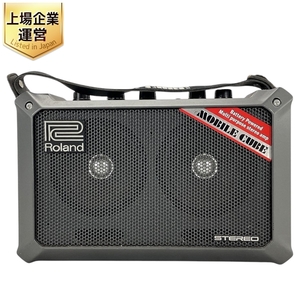 Roland STEREO MOBILE CUBE ステレオ モバイル アンプ ローランド 音響機材 ジャンク W9437909