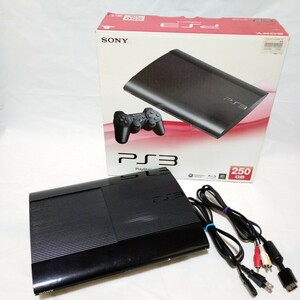 PS3 CECH-4200B 本体 ゲーム起動プレイ確認済み （ チャコールブラック SONY PlayStation3 プレステ3 プレイステーション3）