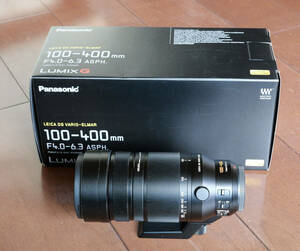 Panasonic LEICA DG VARIO-ELMAR 100-400mm / F4.0-6.3 ASPH. / POWER O.I.S. H-RS100400E 中古