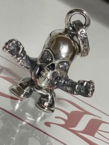 †Chrome hearts†クロムハーツ†新品加工　フォティハリスティーター　チャーム　ペンダント　シルバー925 パヴェ　ダイヤ　インボイス