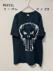 MARVEL マーベル パニッシャー　ペイント　Tシャツ　M