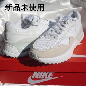 新品未使用◆送料無料◆26.5cmナイキ エアマックス NIKE AIR MAX SYSTM/メンズスニーカー/白/80年代