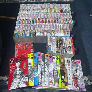 貴重！ 原作本は全初版 ONE PIECE 1〜108巻 既刊全巻セット ワンピース マガジン VOL.1〜16 尾田栄一郎 0巻等劇場版 30巻以降帯付き