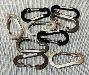 ●neighborhood●ネイバーフッド CARABINER カラビナ 9個セット 