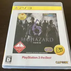 PS3 BIOHAZARD 6 PLAYSTATION3 the Best 名作