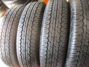 195/80R 15 96S 2022年製DUNLOP　AT20 GRANDTREK 夏タイヤ 保存状態が良くきれいな４本セット（イボ付き）☆☆☆☆