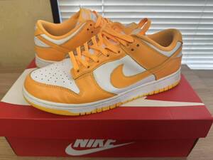 Nike WMNS Dunk Low Laser Orangeナイキ ウィメンズ ダンク ロー レーザー オレンジ DD1503-800 USED WMNS28cm 箱付きレア