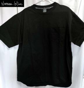 ★ NUMBER NINE ナンバーナイン 宮下期 デザインカットソー☆ SIZE 3 BLACK 黒