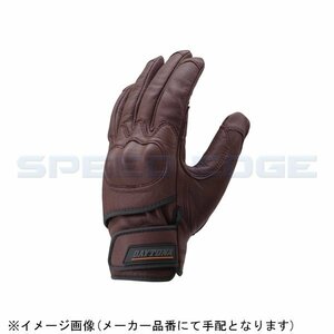 在庫あり DAYTONA デイトナ 76372 ゴートスキングローブ プロテクションタイプ ブラウン サイズ:M