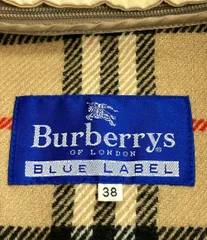 バーバリーブルーレーベル ステンカラーコート レディース SIZE 38 (M) BURBERRY BLUE LABEL