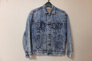 ■【YS-1】 リーバイス Levis ■ レディース ■ デニム ジャケット ■ サイズ・M ■ 綿100% ■ 紺色系 【東京発 手渡し可能】■A