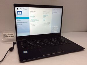 ジャンク/ TOSHIBA dynabook G83/DN PG8DNMJ4GL7FD1 Intel Core i5-8350U メモリ8.19GB ストレージ無し 【K02531】