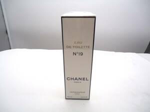 シャネル EAU DE TOILETTE NO.19 100ml 香水 フレグランス レディース 保存箱付き 未開封品 CHANEL