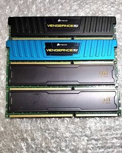 CORSAIR mushkin 4GB×4枚 計16GB PC3-12800 DDR3 1600 17000 ヒートシンク　メモリー デスクトップ　送料無料　