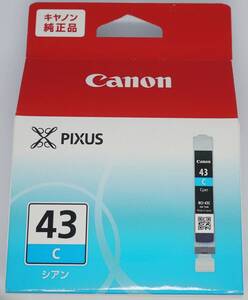 【送料140円/期限10月/純正品】PIXUS PIXUS BCI-43Cシアン 各1個 適合機種:PIXUS PRO-100 PRO-100S Canon キャノン