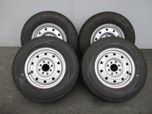 ☆ 54 DUNLOP　ダンロップ　スタッドレスタイヤ　WINTER MAXX SV01　165 R13 6PR　2022年　4本　マルチホイール 付　VY12 より取外し ☆