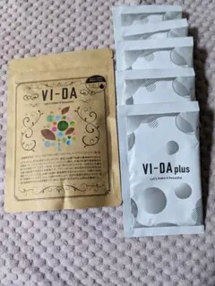 VI-DA(黒糖ほうじ茶)&VI-DAplus(5袋)セット