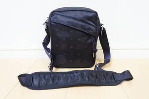 ☆美品☆PORTER POTR 吉田カバン ポーター monogram ショルダーバッグ 黒☆