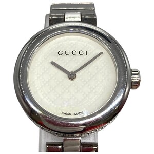 ◎◎ GUCCI グッチ ディアマンティッシマ クォーツ レディース 腕時計 箱・取説付 YA141502 やや傷や汚れあり