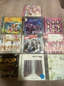 TWICE アルバム CD +シングル CD +T-ARA アルバム CD +K-POP ベストミックス CD+韓流ドラマ 2CD 計10枚セット