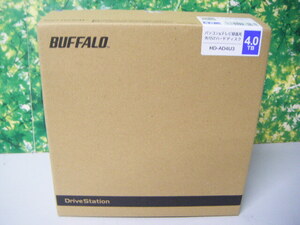 未開封 BUFFALO HD-AD4U3 HDD パソコン テレビ 録画用 外付け ハードディスク 4TB バッファロー 2