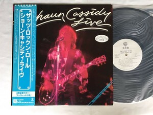 【見本盤LP】Shaun Cassidy Live / That