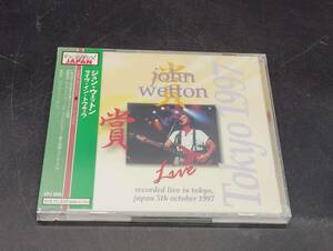 JOHN WETTON / LIVE IN TOKYO 1997 / ジョン・ウェットン / ライヴ・イン・トウキョウ