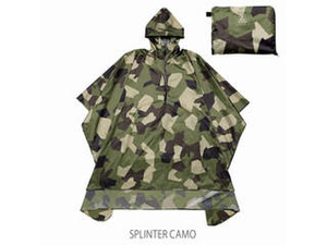 ALL ABOUT ACTIVITY レインポンチョ SPLINTER CAMO