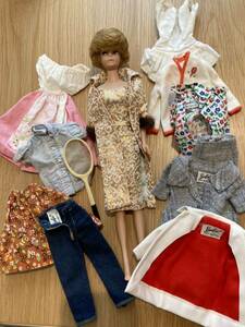 バービー　Barbie　マテル　衣装　60年代　当時物　バブルカット 洋服　ワンピース　ドレス　ビンテージ　アンティーク　タグあり