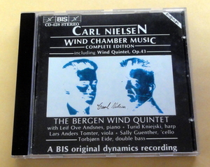 Carl Nielsen / Wind Chamber Music CD The Bergen Wind Quintet ニールセン ベルゲン木管五重奏団 BIS