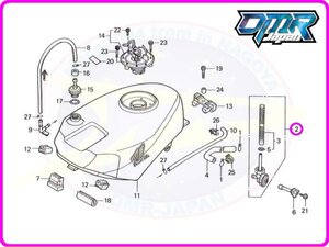 【新品】 フューエルコック NSR250R MC16 MC18