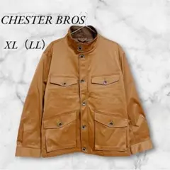 CHESTER BROS ブラウン　茶色　裏地メッシュ　LL 大きめ