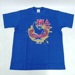 【中古・未使用品】ミズノ 競泳 FIA マスターズ 2010 スイミング チャンピオンシップ Tシャツ M ユニセックス MIZUNO 水泳