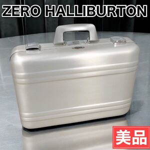 ゼロハリバートン アルミ アタッシュケース E4-SI エリートモデル ビジネス ZERO HALLIBURTON シルバー 商談